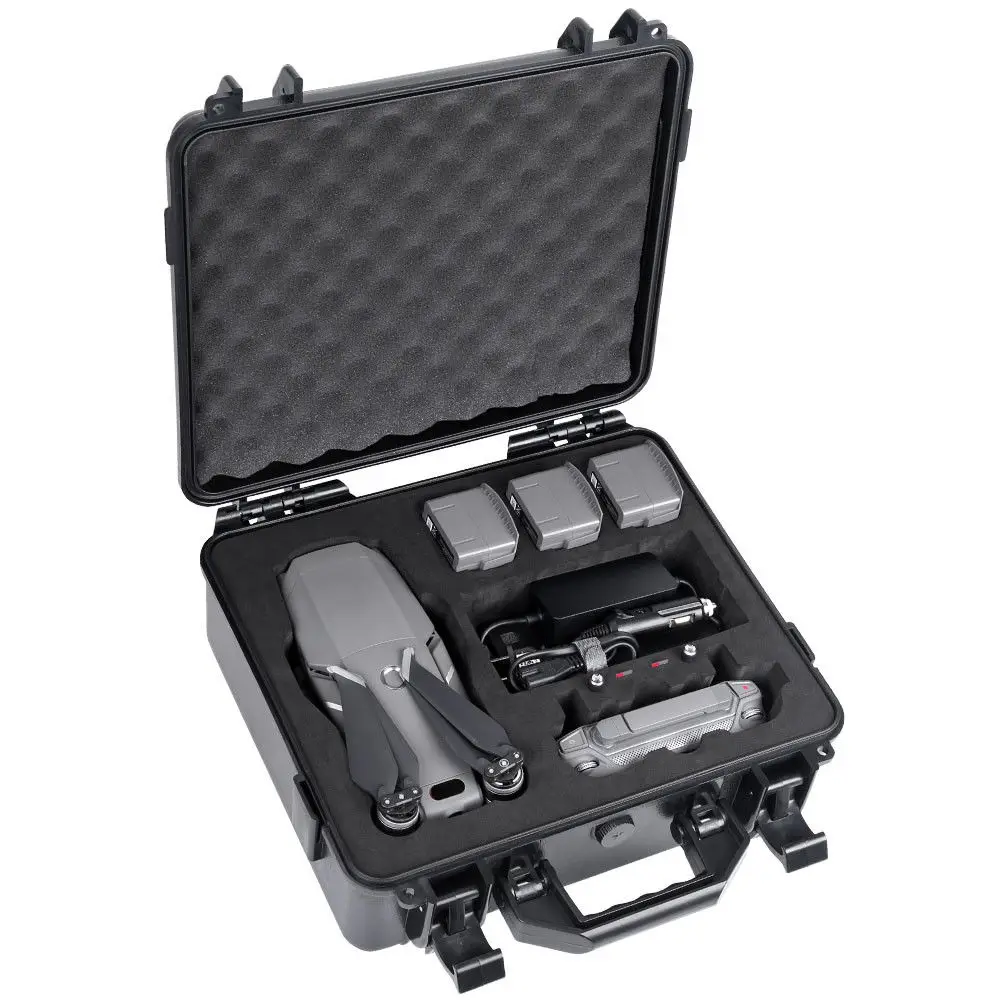 Smatree для DJI Mavic 2 Pro или DJI Mavic 2 Zoom Водонепроницаемый Жесткий Чехол Fly More Combo ABS Чехол - Цвет: Черный