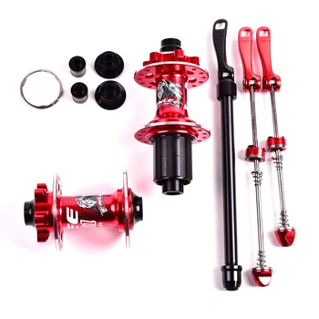 

Bicycle Hubs ENLEE Front Rear Hub 32 Holes QR Thru Axis 5 Bearings 6 Pawls 72 Clicks AM FR MTB Mountain Bike 142*12/135*10MM