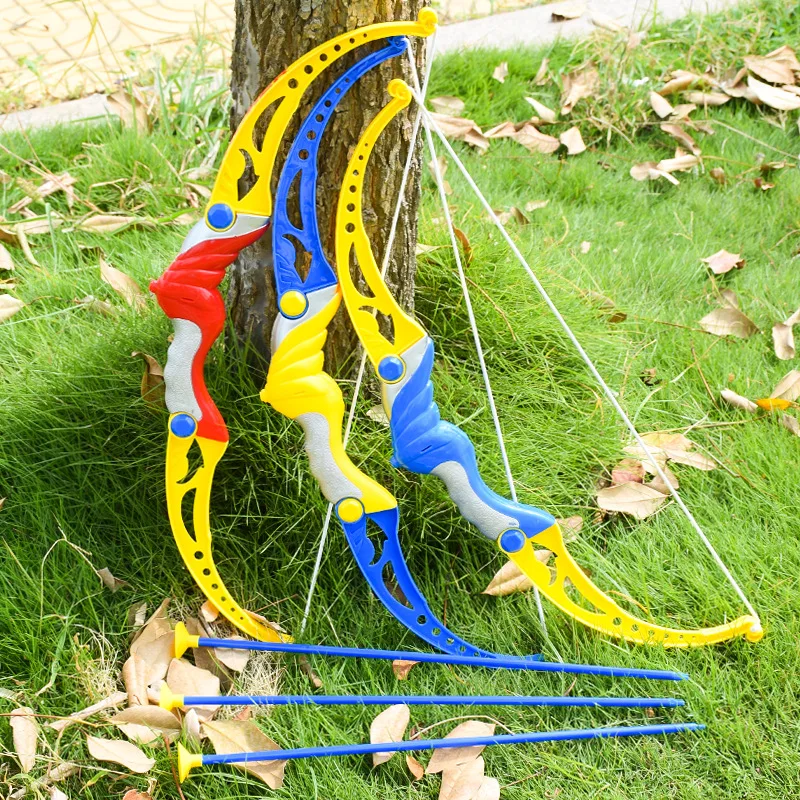 discount  Children Shooting Plastic Sucker Bow And Arrow Combination Sports Toy Outdoor Parent And Child Inte