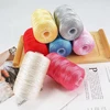 COOMAMUU 2.5MM Crochet Yarn 2021 Summer Ice Rope for Hand Crocheting Hat Fashion Light Viscose Thread 1