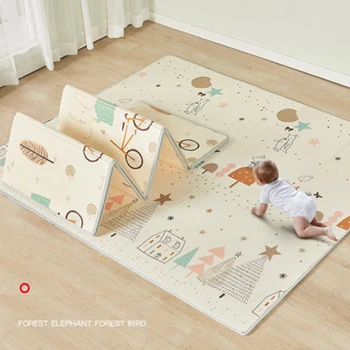 

Forest Animal Style Baby Foam Puzzle Play Folding Mat /Kids Rugs Toys Carpet For Childrens Interlocking Exercise Floor Tiles