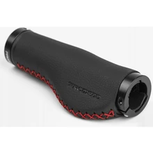 1 пара, сшитый вручную кожаный чехол, чехол для велосипедного руля, ручки с двойным замком