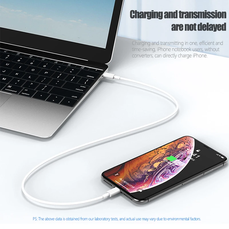 Универсальный 18 Вт Быстрая зарядка USB-C к освещению для Apple iPhone 11 Pro X XR XS Max 8 Быстрая зарядка type-C кабель EU штекер для iPad 6
