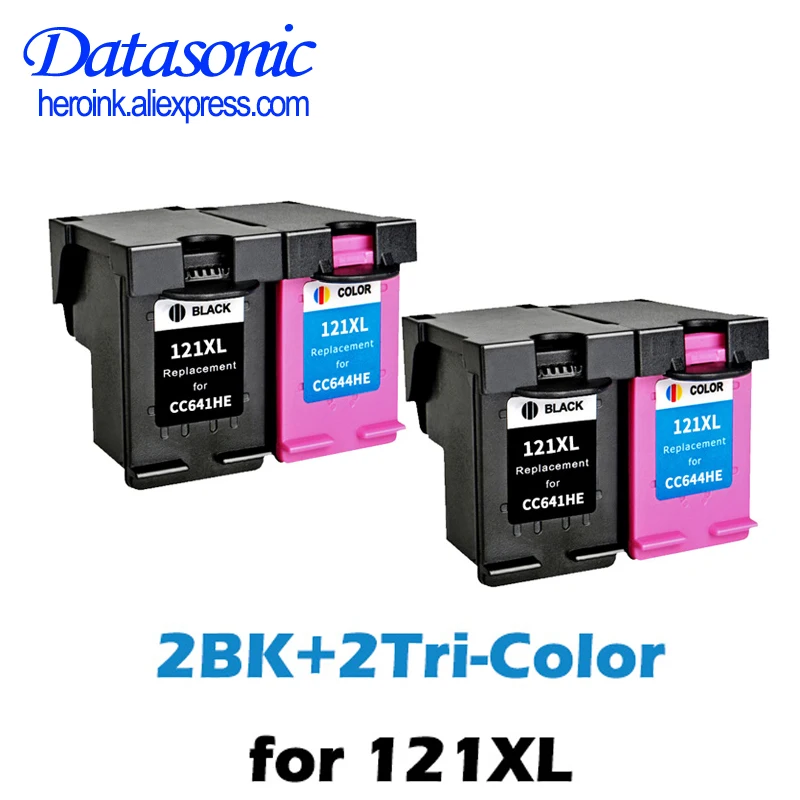 Совместимый чернильный картридж для HP 121 Deskjet D2563 F4283 F2483 F4213 F4583 картриджи