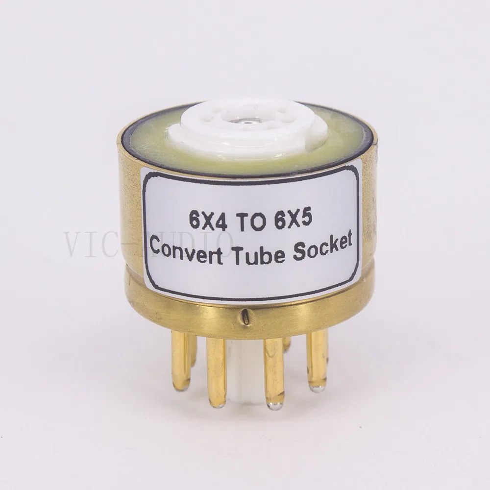 1 шт. 6X4 (сверху) до 6X5 (снизу) 7Pin 8Pin трубка DIY звуковая вакуумная адаптер розетка