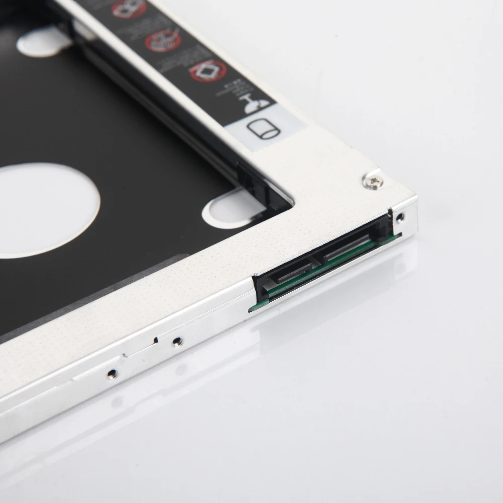 9,5 мм 2nd HDD SSD жесткий диск Оптический Защитный Контейнер для устройств считывания и записи информации адаптер каркаса для hp EliteBook 2530P 2540p 2560p 2570p