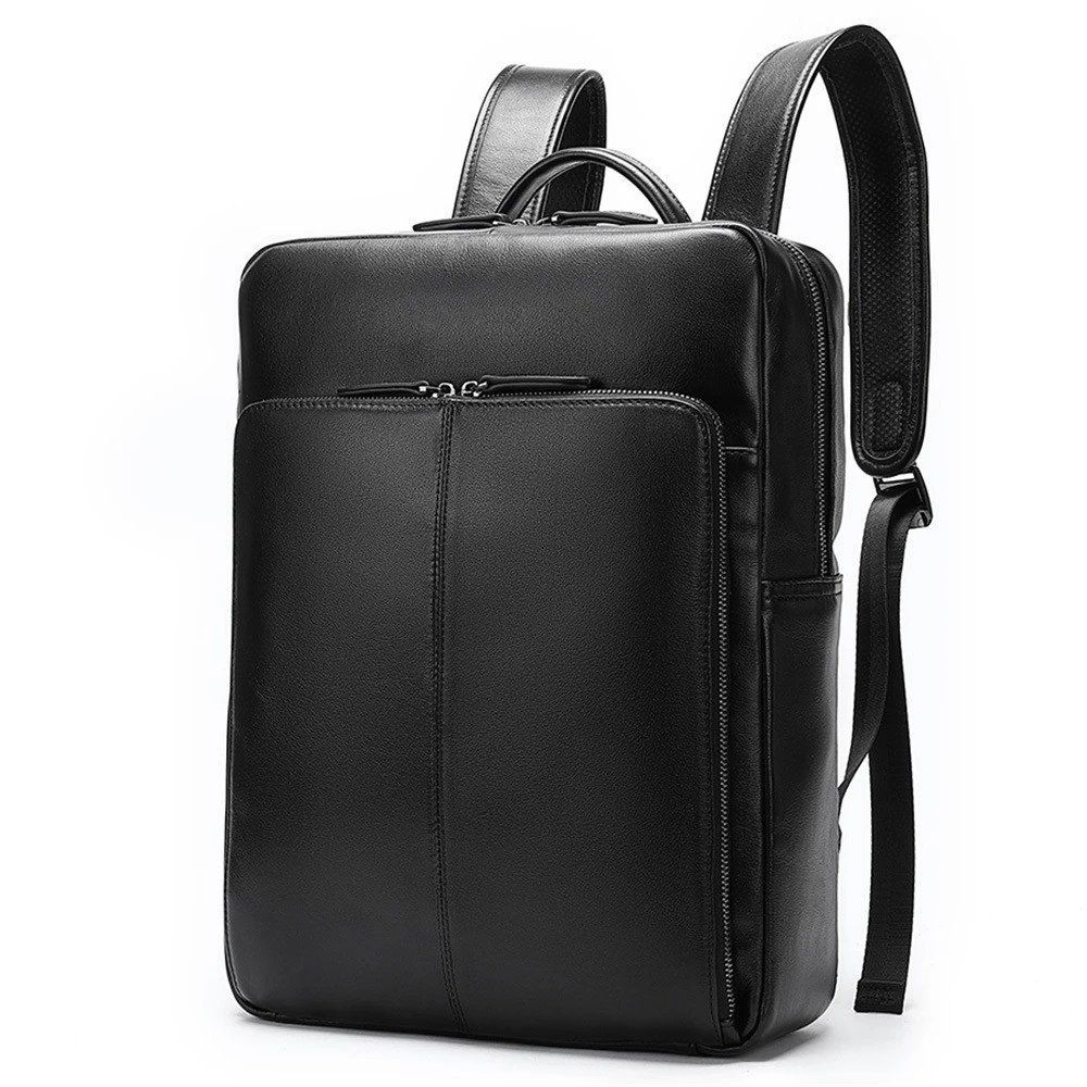 Leather Laptop Backpacks Men Backpack Leather Luxury Laptop Men's