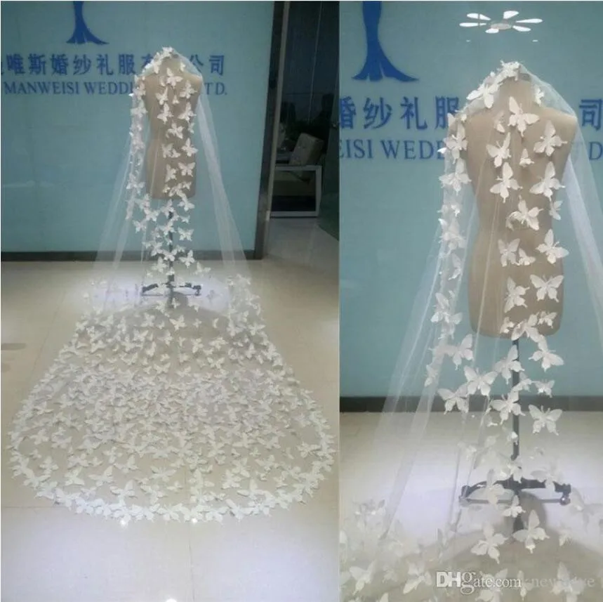 In-Stock-Wedding-Veils-Butterfly-Appliques-Bridal-Veils-White-Ivory-Sheer-Tulle-One-Layer-Long-Veil.jpg_.webp_Q90_副本