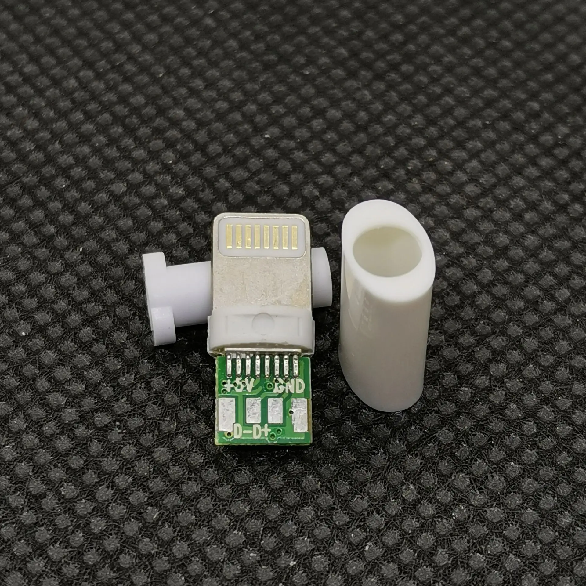 10 компл./лот 3 в 1 DIY lighting 8P штепсельная вилка с микросхемой для iphone 5S / 6 сварной