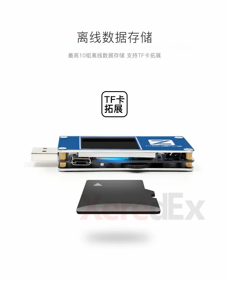 Usb тестер мощность-Z напряжение измеритель тока Зарядка мощность USB детектор Быстрая зарядка PD ловушка FL001