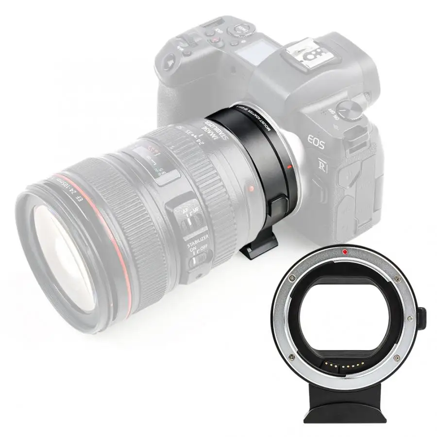 Адаптер для объектива VILTROX EF-EOS R AF адаптер для объектива Canon EF/EF-S для камеры EOS R с полной рамкой dslr cam аксессуары