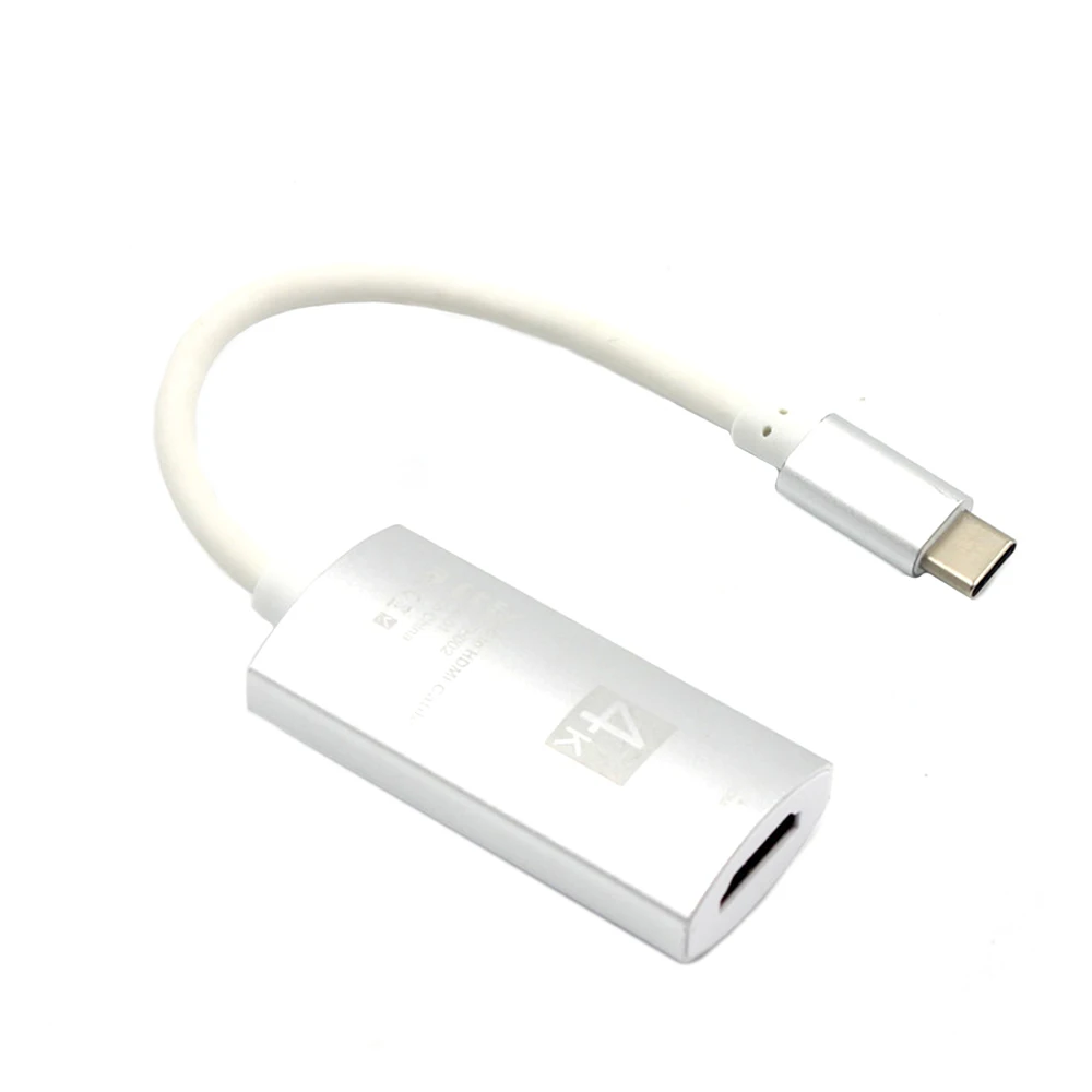 4K type C к ТВ HDMI кабель видеоадаптера преобразователь ТВЧ-сигналов для samsung Galaxy S10+ S9 S8 Note 8 9 для Macbook PC к проектору