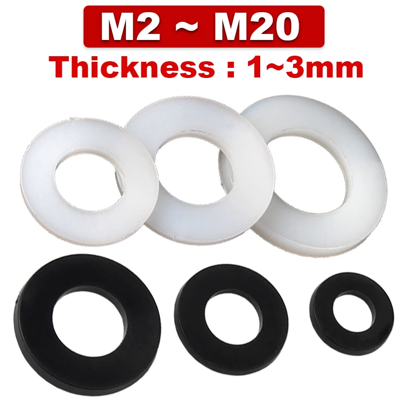NylonGasketWasherPlasticInsulationFlatGasketWasherPA66GasketM2M3M4M5M6M8.jpg