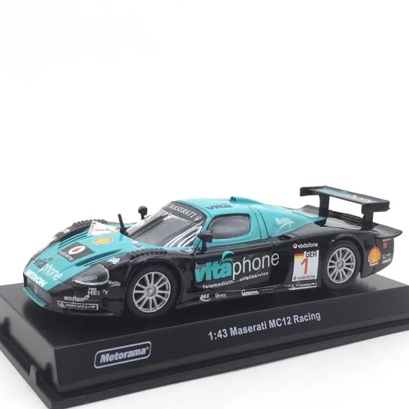 1:43 Maserati MC12 сплав гоночный автомобиль модель 11,5 см