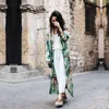 2022 Bohemian Printed Summer Beach Wear Clothes Long Kimono Cardigan Plus Size Cotton Tunic Women Tops and Blouse Shirts A147 ► Photo 2/6