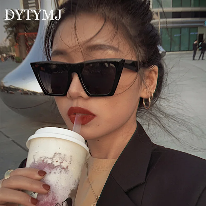 

DYTYMJ 2020 Vintage Cateye Sunglasses Women Cat Eye Sun Glasses Women/Men Retro Gradient Eyeglasses Mirror Lentes De Sol Mujer