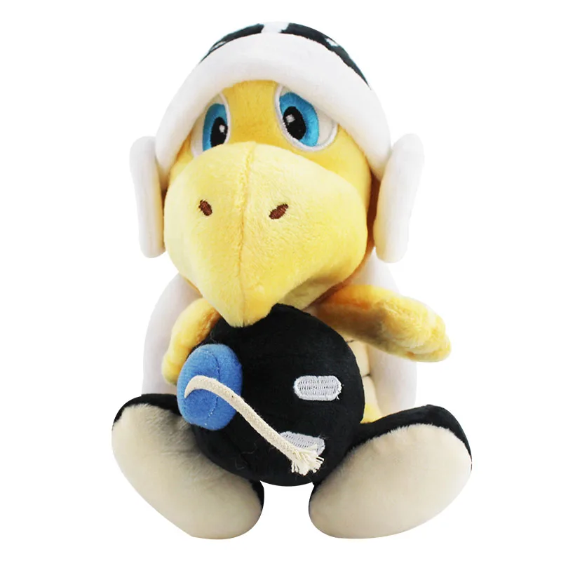 " 20 см 3 стиля Супер Марио Bros koopa TROOPA с молотком Boomerang Landmine череп черепаха плюшевые игрушки мягкие куклы подарок для детей