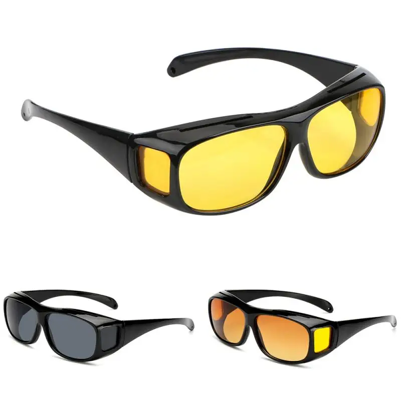 

Unisex Night Vision Driver Goggles HD Vision Sun Glasses Car Driving Glasses UV Protection Sunglasses Eyewear Goggles Sunglasses