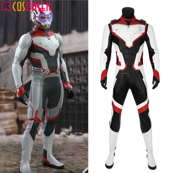 

Avengers Endgame Quantum Realm Cosplay Costume Adult Suit Superhero the Avengers Zentai Bodysuit Jumpsuit Boots COSPLAYONSEN