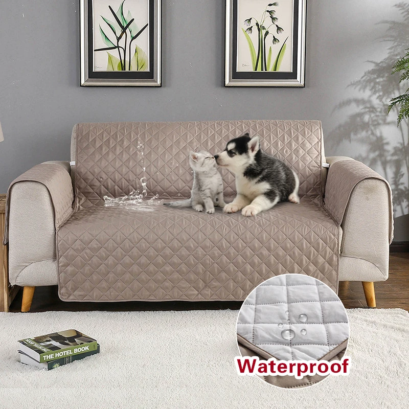 

1/2/3 Seat Pet Sofa Covers For Living Room Couch Cover Chair Waterproof Anti-Slip Removable Washable Mat Furniture Protector Cat