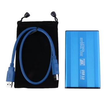 

2.5 Inch Notebook SATA HDD Case to Sata USB 3.0 SSD HD Hard Drive Disk External Storage Enclosure Box With USB 3.0 Cable for MAC
