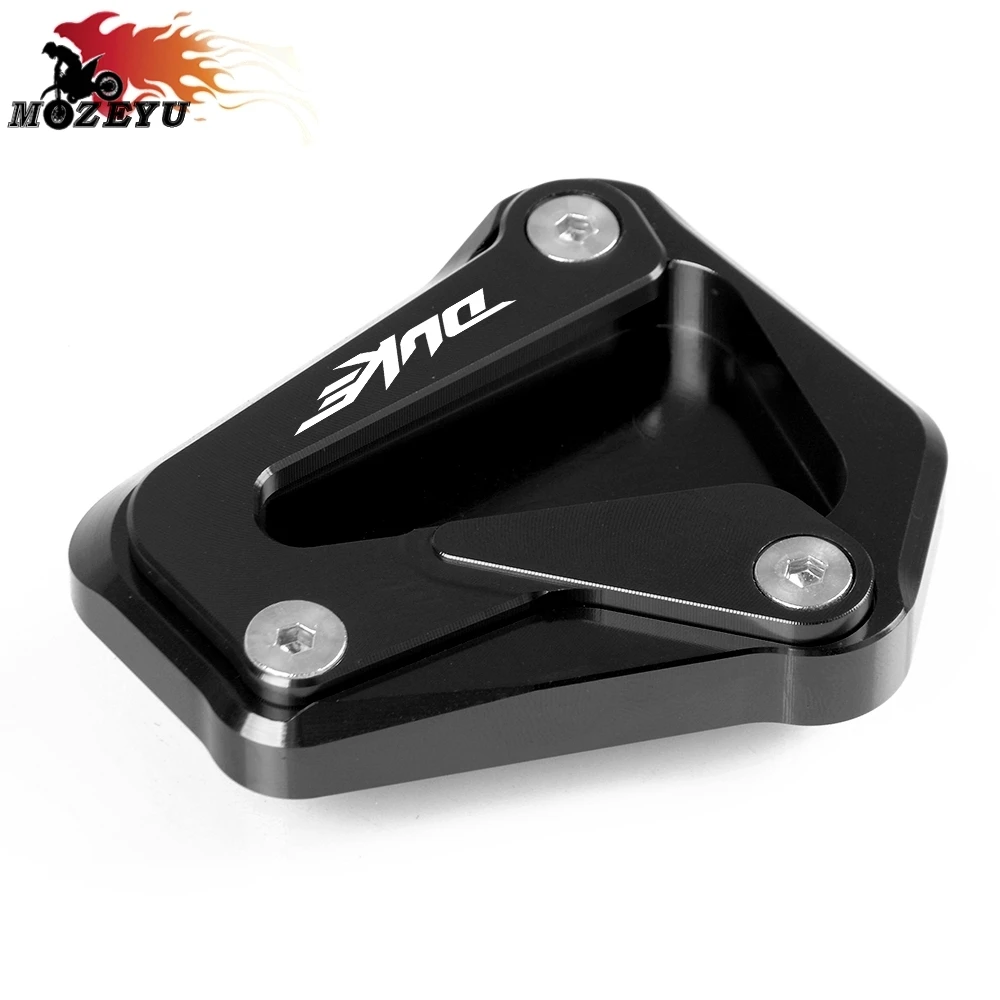 Мотоцикл CNC алюминиевый, для мотоцикла Kickstand боковой стенд удлинитель площадка для увеличения для KTM duke790 duke790 - Цвет: BK-BK