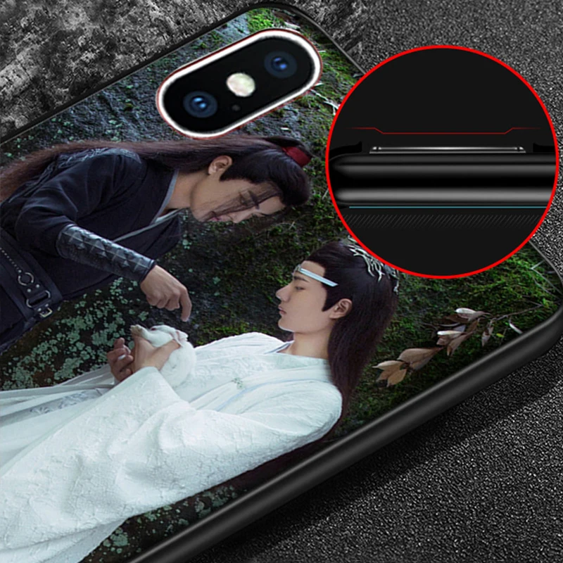Wei WuXian Lan WangJi CHEN QING LING матовый чехол для телефона Xiao Zhan Wang Yibo противоударный защитный чехол для телефона