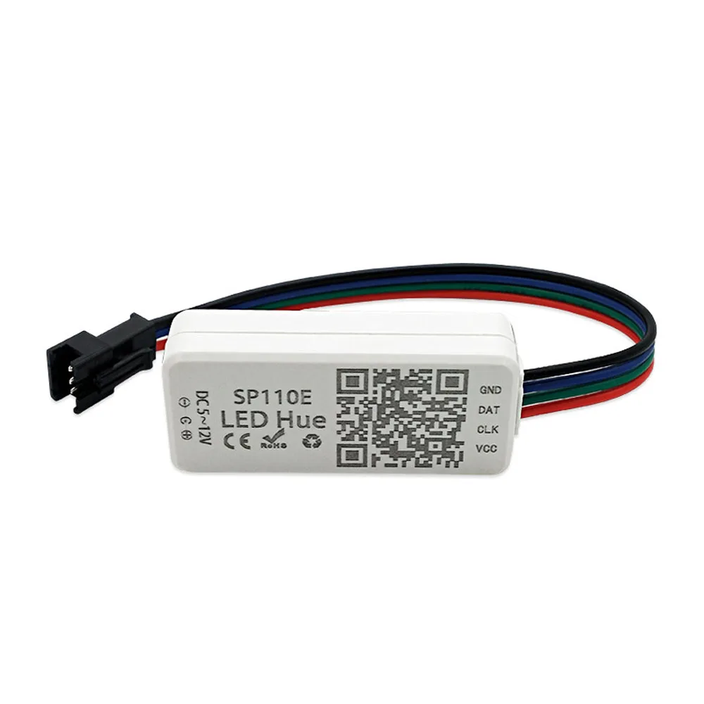 Светодиодный светильник SP110E Bluetooth контроллер пикселей для WS2811 WS2812B диммер SK6812 RGB