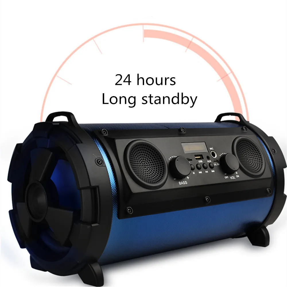Портативная bluetooth Колонка HYASIA высокой мощности 15 Вт BT Беспроводная колонка