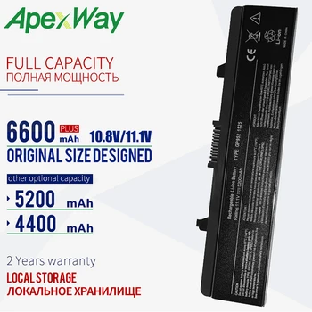 

ApexWay 11.1V 6600mAh Laptop Battery FOR Dell Inspiron 1525 1526 1545 Vostro C601H D608H GW240 297 M911G RN873 RU586 XR693
