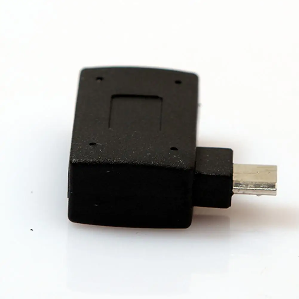 2 шт. Мини Micro USB OTG кабель адаптер 90 градусов левый и правый угол Micro USB 2,0 OTG Хост адаптер конвертер для телефона планшетный ПК