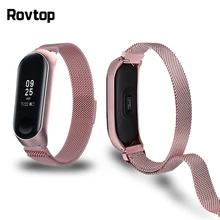 Ремешок на запястье для Xiaomi mi Band 3 металлический Безвинтовой браслет из нержавеющей стали ремешок для mi Band 4 сменный ремешок аксессуары