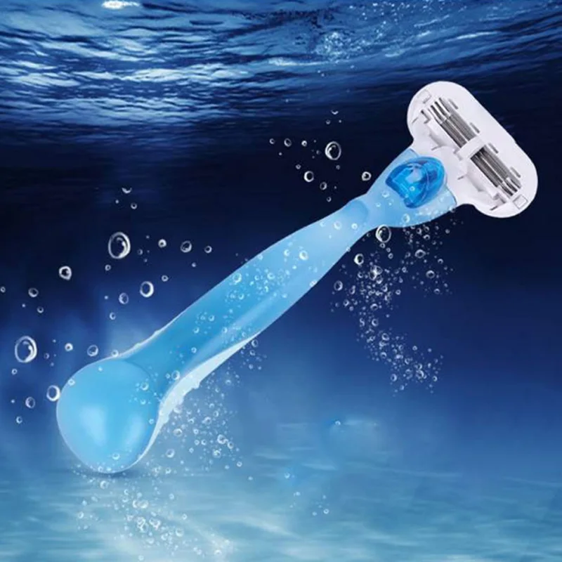 Cuchilla De Afeitar De seguridad para mujer, Maquinilla De Afeitar De cuerpo De belleza, cuchillas De corte recto De tres bordes, cabeza Brzytwa, Maquinilla De Afeitar