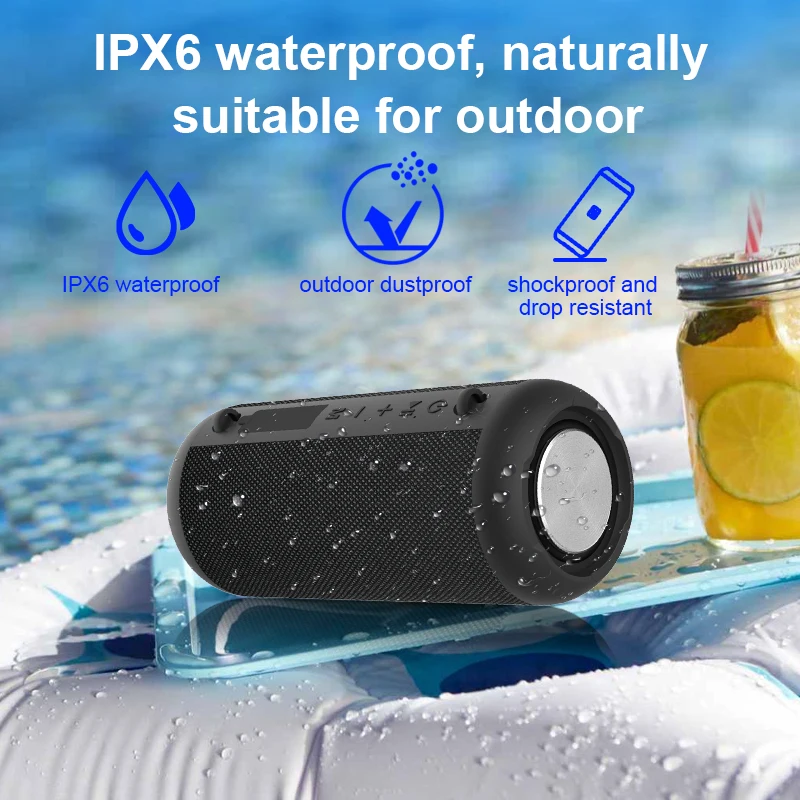JKR Outdoor Wireless Speaker IPX6 Waterproof