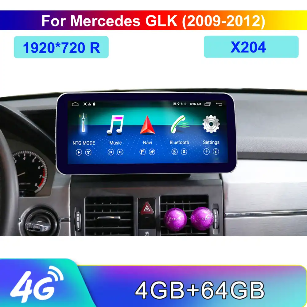 10 25 Android Touch Screen Multimedia Player Stereo Display Navigation Gps Fur Mercedes Benz Glk Klasse 2008 2012 Ntg4 0