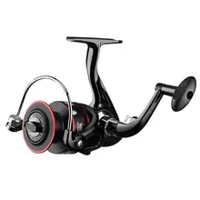 Спиннинговая Рыболовная катушка из алюминиевого сплава QIDA, металлическая катушка, спиннинговая рыболовная Катушка 12BB 5,2: 1 скорость, передаточная линия, рыболовные катушки