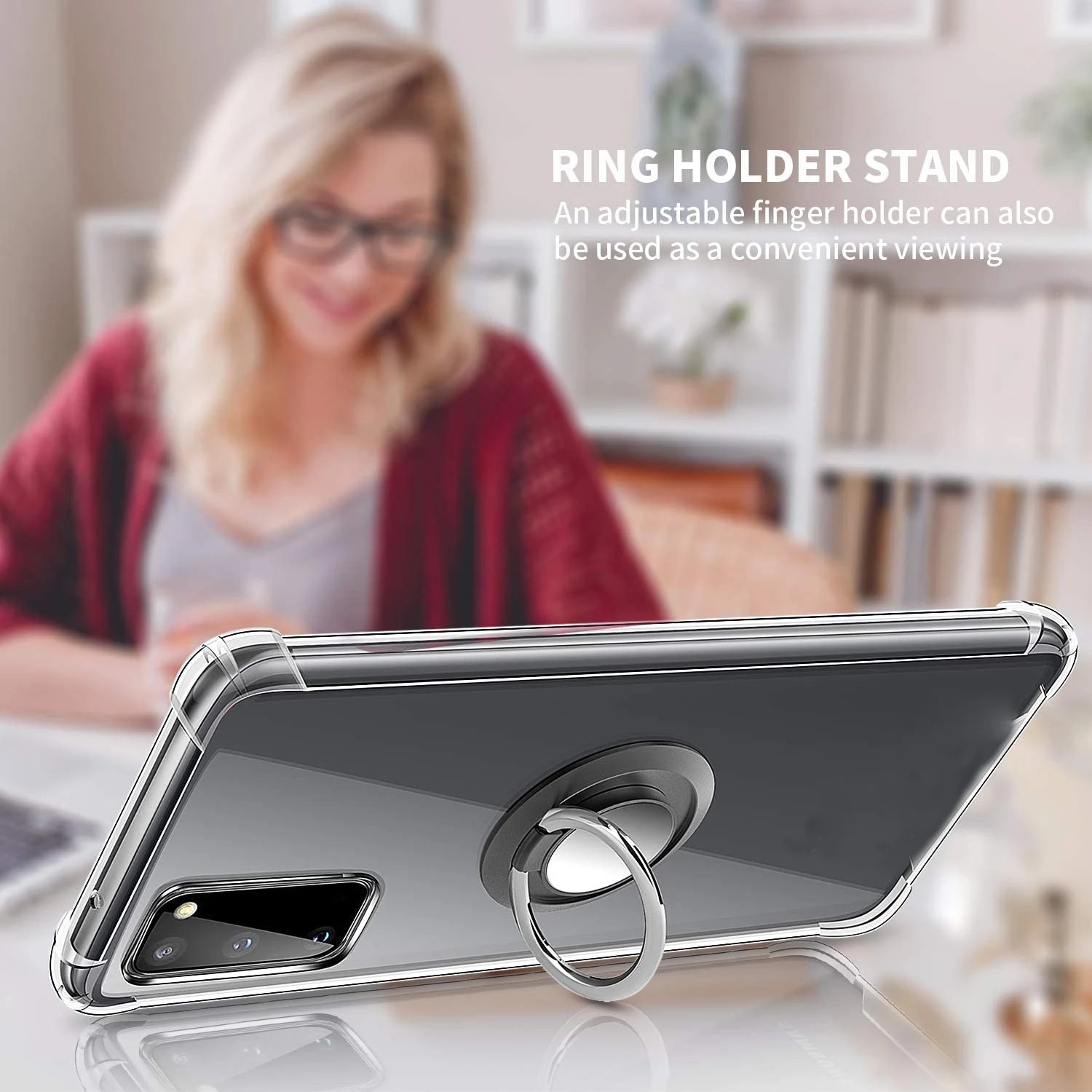 Shockproof Ring Holder Case