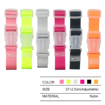 

Adjustable Nylon Luggage Straps Luggage Accessories Hanging Buckle Straps Suitcase Bag Straps Tie Down Belt Baggage Buckle Lock