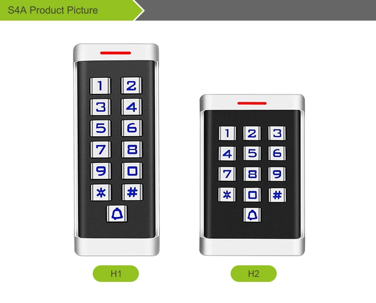 RFID автономный контроллер доступа металлическая наружная клавиатура