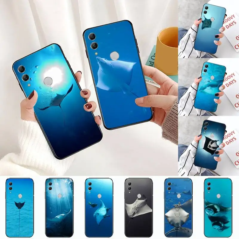 

Animal manta ray Phone Case For Huawei Honor view 7a5.45inch 7c5.7inch 8x 8a 8c 9 9x 10 20 10i 20i lite pro