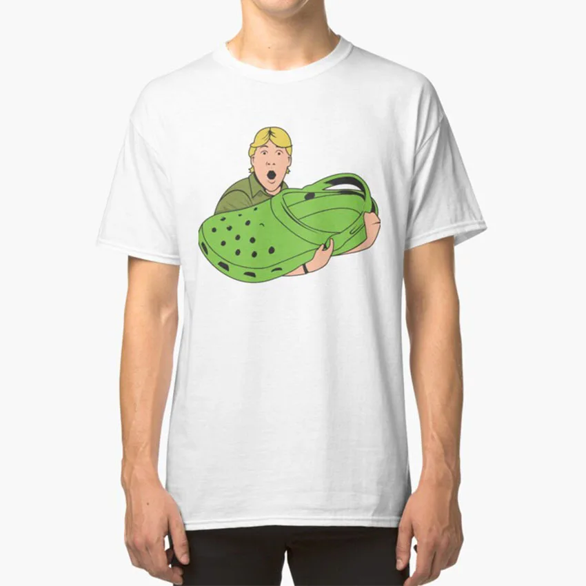 Crikey! Футболка Hunter Croc Крокодил Аллигатор | Мужская одежда