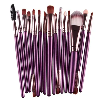

15Pcs Makeup Brushes Set Eye Shadow Foundation Powder Eyelashes Makeup Brushes Cosmetic Beauty Tool Kit