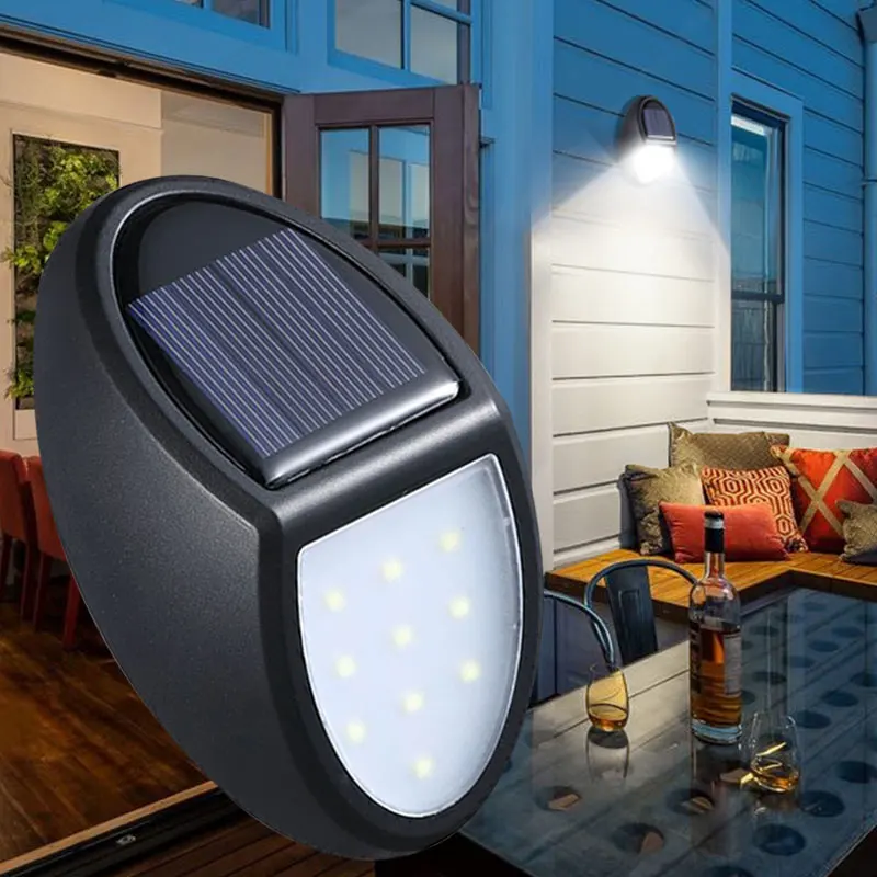 Прочный экологичный садовый светильник для забора садового пейзажа наружные