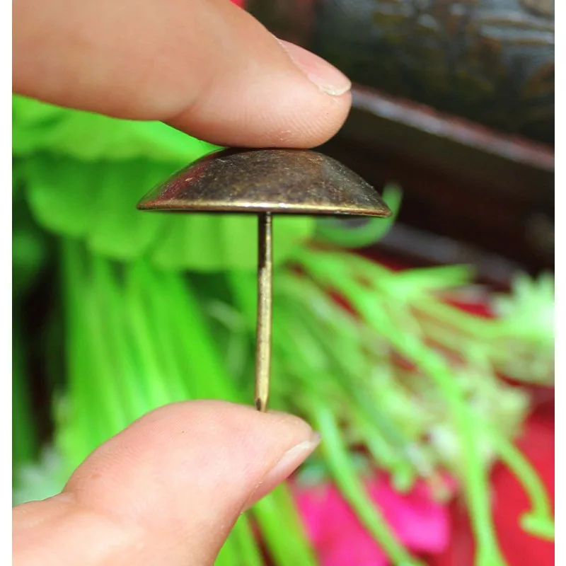 40 шт. бронзовая железная обивка для ногтей антикварная шкатулка украшений чехол