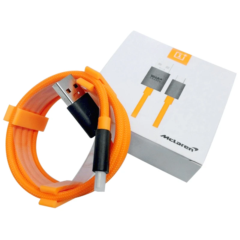 Нейлоновый кабель для Oneplus 7, 6, 5, 5, 3, 3, mlaren, кабель usb type C, деформация, быстрая зарядка, USB-C, шнур Oneplus6T, 1 м, 5 В, 4a