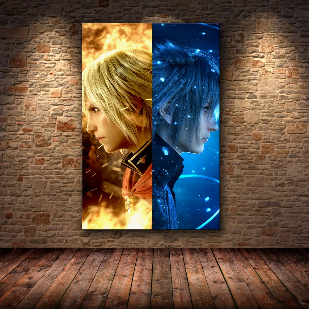 Домашний декор, холст, плакат, картина, сексуальная, Final Fantasy, игра, живопись, плакат, стена для дома, холст, настенная живопись - Цвет: 05