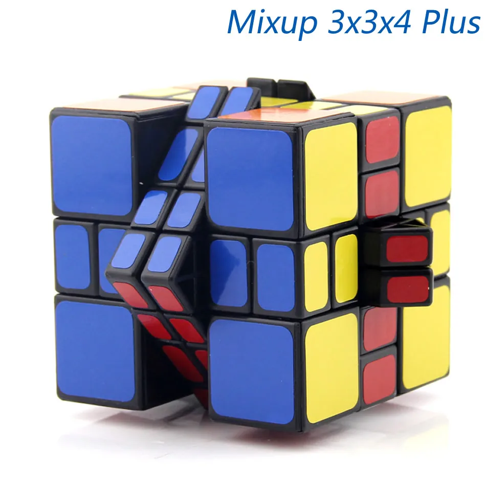 WitEden Mixup 3x3x3 3x3x4 4x4x3 4x4x4 Plus, магический куб, пазлы, скоростные головоломки, обучающие игрушки для детей