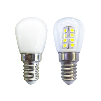 E14 LED 전구 3W 방수 냉장고 램프, 360 도 각도 조명, AC220V, 냉장고/재봉틀/선반, 4 개/묶음