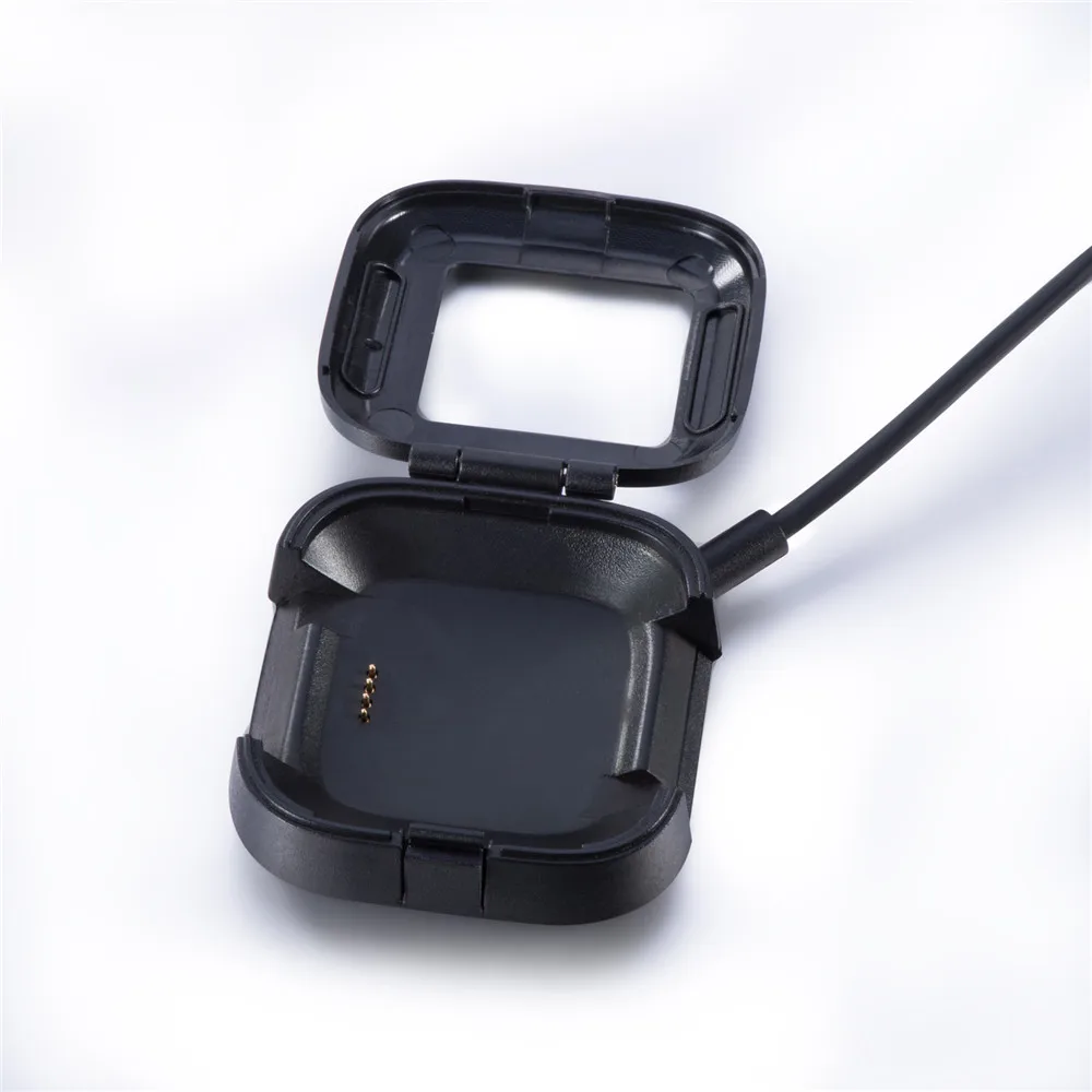 2 в 1 USB зарядная док-станция кабель для зарядки док-станции кабель, адаптер для зарядки для Fitbit Versa 2 Smart Watch длина 1 м