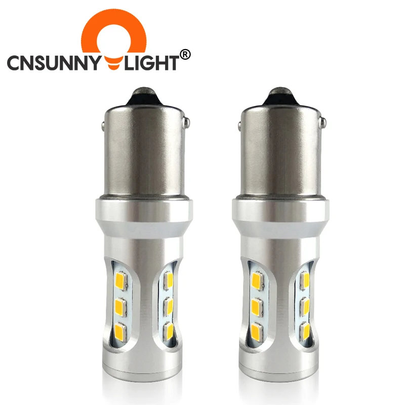 Автомобильный задний фонарь CNSUNNY 1156 светодиодный светильник BA15S/P21W BAU15S/PY21W S25 3030 9SMD